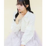 フリルデコレーションブラウス | axes femme | 詳細画像4