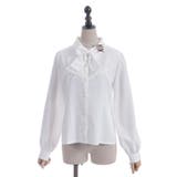 キャットブローチ付ブラウス | axes femme | 詳細画像14