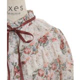 フラワーガーデン柄ブラウス | axes femme | 詳細画像11