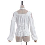 デコルテレースアップブラウス | axes femme | 詳細画像11 