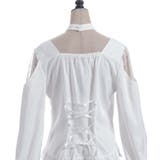 デコルテレースアップブラウス | axes femme | 詳細画像14 