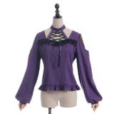 デコルテレースアップブラウス | axes femme | 詳細画像16 