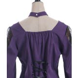 デコルテレースアップブラウス | axes femme | 詳細画像22 