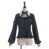 デコルテレースアップブラウス | axes femme | 詳細画像25 