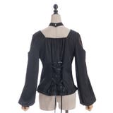 デコルテレースアップブラウス | axes femme | 詳細画像27 