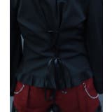 デコルテレースアップブラウス | axes femme | 詳細画像5 