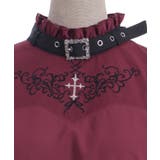 ベルトデザイン刺繍ブラウス | axes femme | 詳細画像15