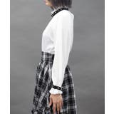 ベルトデザイン刺繍ブラウス | axes femme | 詳細画像2