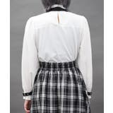 ベルトデザイン刺繍ブラウス | axes femme | 詳細画像3