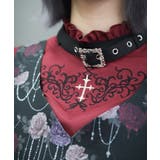 ベルトデザイン刺繍ブラウス | axes femme | 詳細画像5