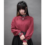 ベルトデザイン刺繍ブラウス | axes femme | 詳細画像9