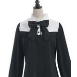 リボンブローチバイカラーブラウス | axes femme | 詳細画像10 