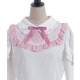 ハートモチーフレースブラウス | axes femme | 詳細画像24 