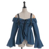 オフショルフリルトップス | axes femme | 詳細画像18 