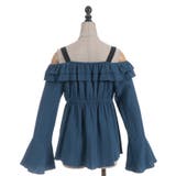 オフショルフリルトップス | axes femme | 詳細画像20 