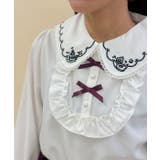 フリュイ・コンフィ刺繍ブラウス | axes femme | 詳細画像4