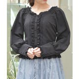 黒 | ラフィンブラウス | axes femme