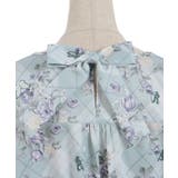 チェック×フラワー柄ブラウス | axes femme | 詳細画像28 