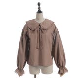 バブーシュカ付スモック風ブラウス | axes femme | 詳細画像17 