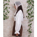 バブーシュカ付スモック風ブラウス | axes femme | 詳細画像2 