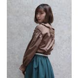 バブーシュカ付スモック風ブラウス | axes femme | 詳細画像6 