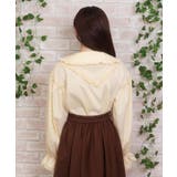 バブーシュカ付スモック風ブラウス | axes femme | 詳細画像8 