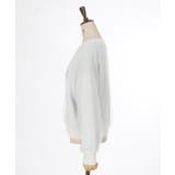 シアレイヤードロゴジャガードニット | axes femme | 詳細画像6