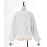 シアレイヤードロゴジャガードニット | axes femme | 詳細画像7