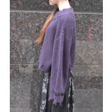 ステッチダメージニット | axes femme | 詳細画像2