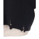 ステッチダメージニット | axes femme | 詳細画像29