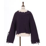ステッチダメージニット | axes femme | 詳細画像7