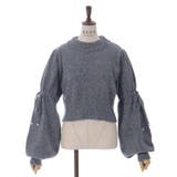 ドロストリボンメランジニット | axes femme | 詳細画像14 