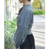 ドロストリボンメランジニット | axes femme | 詳細画像2 