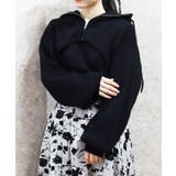 黒 | バラクラバ風ニット&タンク | axes femme