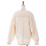 バイカラーステッチニットプルオーバー | axes femme | 詳細画像19