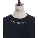 ランダムビジュー装飾ニット | axes femme | 詳細画像23