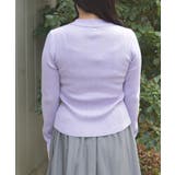 ランダムビジュー装飾ニット | axes femme | 詳細画像3