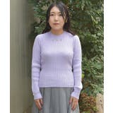 ランダムビジュー装飾ニット | axes femme | 詳細画像4