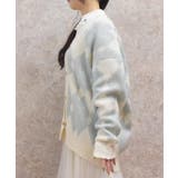 ラメジャカードニットカーディガン | axes femme | 詳細画像2