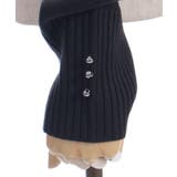 ジップ付ステッチショートカーディガン | axes femme | 詳細画像16 