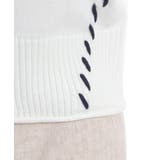 ジップ付ステッチショートカーディガン | axes femme | 詳細画像29 