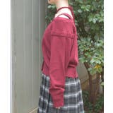 オフショル風ニットカーディガン | axes femme | 詳細画像2 
