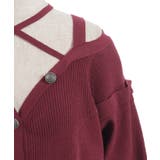 オフショル風ニットカーディガン | axes femme | 詳細画像20 