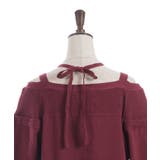 オフショル風ニットカーディガン | axes femme | 詳細画像21 