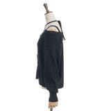 オフショル風ニットカーディガン | axes femme | 詳細画像24 