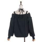 オフショル風ニットカーディガン | axes femme | 詳細画像25 