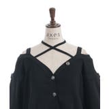 オフショル風ニットカーディガン | axes femme | 詳細画像26 