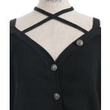 オフショル風ニットカーディガン | axes femme | 詳細画像28 