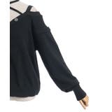 オフショル風ニットカーディガン | axes femme | 詳細画像30 