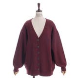 蝶刺繍ロングニットカーディガン | axes femme | 詳細画像15